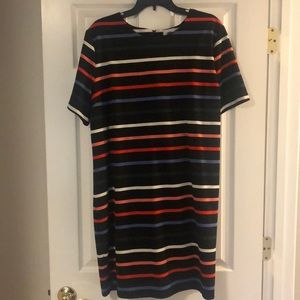 Striped Shift Dress